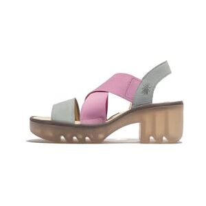 Fly London kvinnors TAJI502FLY Sandal, himmelsblå/babyrosa, 8 UK, Himmelsblå babyrosa, 41 EU Fly London kvinnors TAJI502FLY Sandal, himmelsblå/babyrosa, 8 UK, Himmelsblå babyrosa, 41 EU