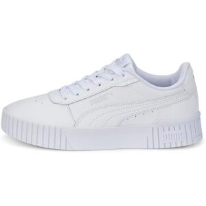 PUMA Flickans Carina 2.0 Jr Sneaker, Vitt, 38.5 EU PUMA Flickans Carina 2.0 Jr Sneaker, Vitt, 38.5 EU