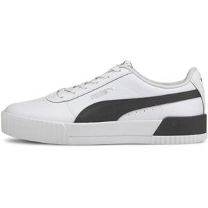 PUMA Carina L dam Låga sneakers, Vit ( White- Black- Silver), 36 EU PUMA Carina L dam Låga sneakers, Vit ( White- Black- Silver), 36 EU