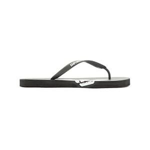 Giorgio Armani Fet örnlogotyp flip flops, Svart+vitt, 7 Giorgio Armani Fet örnlogotyp flip flops, Svart+vitt, 7