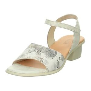 Think! Tänk! Kvinnor Vivi Lederfutter Sandal, Bianco Estate 1010, 5 UK Think! Tänk! Kvinnor Vivi Lederfutter Sandal, Bianco Estate 1010, 5 UK