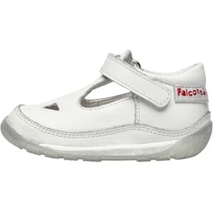 Falcotto Baby Girl San Diego nya sandaler plattform, Vitt och blått, 18 EU Falcotto Baby Girl San Diego nya sandaler plattform, Vitt och blått, 18 EU