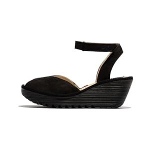 Fly London kvinnors YAID552FLY Sandal, svart, 9 UK, Svart, 9 UK Fly London kvinnors YAID552FLY Sandal, svart, 9 UK, Svart, 9 UK