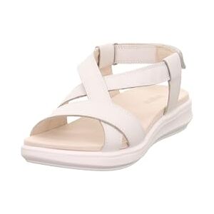 Legero Ella platta sandaler för kvinnor, Benvit 1000, 43 EU Legero Ella platta sandaler för kvinnor, Benvit 1000, 43 EU