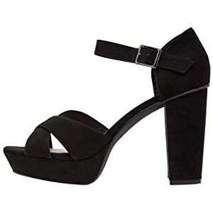 Bianco Dam Biacarly Heeled Sandal, Svart 1, 36 EU Bianco Dam Biacarly Heeled Sandal, Svart 1, 36 EU