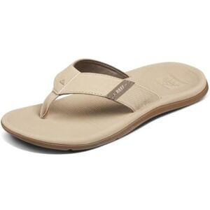 REEF Santa Ana Flip-flops för män, fotvalvsstöd, vattenvänliga, icke-märkande sula, Sand, 6 REEF Santa Ana Flip-flops för män, fotvalvsstöd, vattenvänliga, icke-märkande sula, Sand, 6
