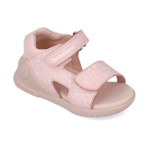 Biomecanics Rosa tryckt sandal, Rosa, 19 EU Biomecanics Rosa tryckt sandal, Rosa, 19 EU