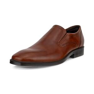 ECCO Herr Milan Plain Toe Slip on Loafer, Mink, 41/41.5 EU ECCO Herr Milan Plain Toe Slip on Loafer, Mink, 41/41.5 EU