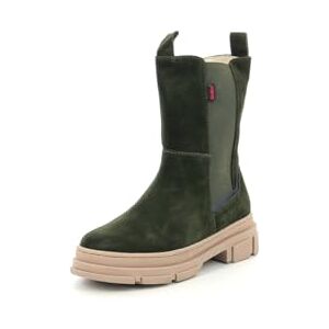Kickers Girl Goz Boot, Khaki marin, 33 EU Kickers Girl Goz Boot, Khaki marin, 33 EU