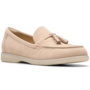 Clarks Narini Edge Womens Sand Suede, 5 Clarks Narini Edge Womens Sand Suede, 5