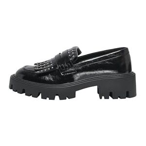 ONLY Onlbetty-12 Tassels Studs Loafer, svart, 36 EU, svart, 36 EU ONLY Onlbetty-12 Tassels Studs Loafer, svart, 36 EU, svart, 36 EU