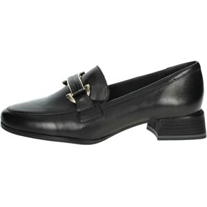 MARCO TOZZI Damloafer med klack av läder med blockhäl, svart, 39 EU MARCO TOZZI Damloafer med klack av läder med blockhäl, svart, 39 EU
