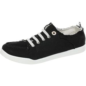 Vionic kvinnors Pismo sneakers, svart tyg, 3 UK, Svart tyg, 36 EU Vionic kvinnors Pismo sneakers, svart tyg, 3 UK, Svart tyg, 36 EU