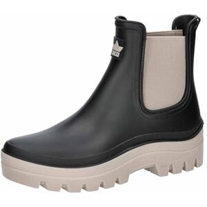 Lico Neptuna damgummistövlar, svart/beige, 40 EU, svart beige, 40 EU Lico Neptuna damgummistövlar, svart/beige, 40 EU, svart beige, 40 EU