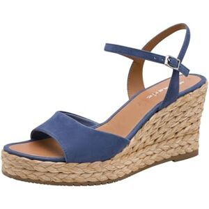 Tamaris Damen 1-28335-46 kil sandal, blå, 6 UK Tamaris Damen 1-28335-46 kil sandal, blå, 6 UK