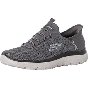 Skechers herr Summits Key Pace Sneakers, Charcoal Mesh/Black Trim, 50.5 EU Bred Skechers herr Summits Key Pace Sneakers, Charcoal Mesh/Black Trim, 50.5 EU Bred