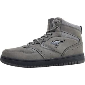 KangaROOS Unisex K-Watch Bliz sneakers, Stål grå jet svart, 43 EU KangaROOS Unisex K-Watch Bliz sneakers, Stål grå jet svart, 43 EU