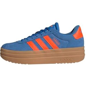 adidas dam VL COURT BOLD SHOES, ray blue/impact orange/GUM 3, 39 1/3 EU adidas dam VL COURT BOLD SHOES, ray blue/impact orange/GUM 3, 39 1/3 EU