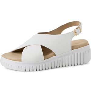 MARCO TOZZI Damer 2–28281-44 sandal, Vit, 40 EU MARCO TOZZI Damer 2–28281-44 sandal, Vit, 40 EU