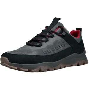 bugatti mäns sneaker, 323-A0B01, mörkgrå/svart, 44, Mörkgrå svart, 44 EU bugatti mäns sneaker, 323-A0B01, mörkgrå/svart, 44, Mörkgrå svart, 44 EU