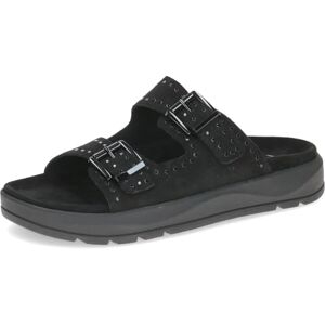 CAPRICE dam 9-27201-46 sandaler, svart mocka, 42 EU CAPRICE dam 9-27201-46 sandaler, svart mocka, 42 EU