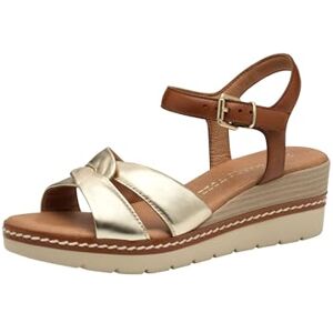 MARCO TOZZI Damer 2–28722-44 sandal, Metallic, 40 EU MARCO TOZZI Damer 2–28722-44 sandal, Metallic, 40 EU