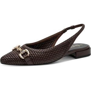 MARCO TOZZI Ballerinas för kvinnor 2-29427-46 ballet platt, choco, 6.5 UK MARCO TOZZI Ballerinas för kvinnor 2-29427-46 ballet platt, choco, 6.5 UK