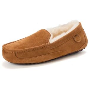 Fireside by Dearfoams mens Melbourne Slipper, Chestnut, 14 US Fireside by Dearfoams mens Melbourne Slipper, Chestnut, 14 US