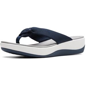 Clarks Arla Glison flip-flop, dam, Blått ljung tyg, 36 EU Clarks Arla Glison flip-flop, dam, Blått ljung tyg, 36 EU