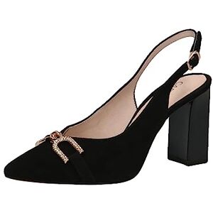 CAPRICE Kvinnor 9-9-29600-20 Pumps Sling, Black Suede, 38 EU, Svart mocka, 38 EU CAPRICE Kvinnor 9-9-29600-20 Pumps Sling, Black Suede, 38 EU, Svart mocka, 38 EU