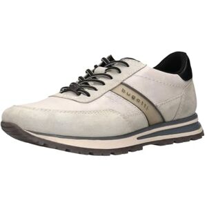 bugatti mäns sneakers-332-AG810, ljusgrå/offvit, 43 bugatti mäns sneakers-332-AG810, ljusgrå/offvit, 43