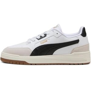 PUMA Unisex Shuffle Downtown Og Sneaker, vit svart ånga grå, 36 EU PUMA Unisex Shuffle Downtown Og Sneaker, vit svart ånga grå, 36 EU