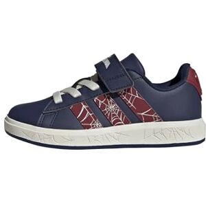 adidas unisex barn MARVEL SPIDER-MAN GRAND COURT SHOES KIDS, dark blue/active maroon/off white, 31 1/2 EU adidas unisex barn MARVEL SPIDER-MAN GRAND COURT SHOES KIDS, dark blue/active maroon/off white, 31 1/2 EU
