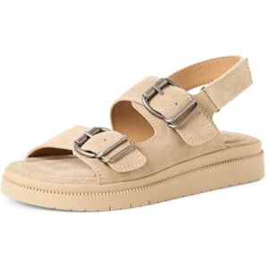 Tamaris Damen 1-28104-46 kil sandal, beige, 6 UK Tamaris Damen 1-28104-46 kil sandal, beige, 6 UK