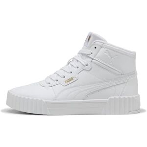 PUMA dam Carina 3.0 MID sneakers, Vitt guld, 4.5 UK, vit guld, 37.5 EU PUMA dam Carina 3.0 MID sneakers, Vitt guld, 4.5 UK, vit guld, 37.5 EU
