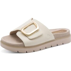 Jana dam Wedge/Plat Mule Vegan plattform, BEIGE, 41 EU Jana dam Wedge/Plat Mule Vegan plattform, BEIGE, 41 EU