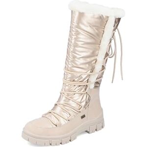 Rieker Dam Z1083 höga stövlar, Beige, 36 EU Rieker Dam Z1083 höga stövlar, Beige, 36 EU