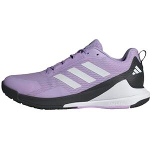 adidas Kvinnor Novaflight 2 Indoor Shoes, Powder Plum/Zero Metalic/Core Black, 44 EU adidas Kvinnor Novaflight 2 Indoor Shoes, Powder Plum/Zero Metalic/Core Black, 44 EU