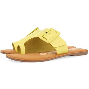 GIOSEPPO Yamba platt sandal för kvinnor, Amarillo, 3.5 UK GIOSEPPO Yamba platt sandal för kvinnor, Amarillo, 3.5 UK