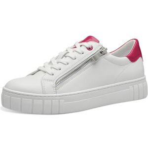 MARCO TOZZI Dam, Feel ME fotbädd, utbytbar fotbädd, mjukt foder, vegansk, 2–23764–41 sneakers låg, vit/rosa, 39 EU, Vit rosa, 39 EU MARCO TOZZI Dam, Feel ME fotbädd, utbytbar fotbädd, mjukt foder, vegansk, 2–23764–41 sneakers låg, vit/rosa, 39 EU, Vit rosa, 39 EU