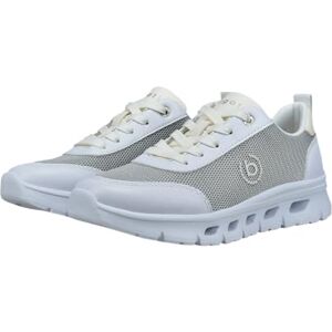 bugatti damsneakers 435A9A065069-2012, 36, vit/ljusgrå bugatti damsneakers 435A9A065069-2012, 36, vit/ljusgrå