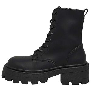 ONLY ONLBANYU-3 PU monokrom LACE Boot NOOS stövletter, svart, 39 EU, svart, 39 EU ONLY ONLBANYU-3 PU monokrom LACE Boot NOOS stövletter, svart, 39 EU, svart, 39 EU