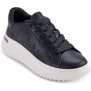 DKNY Larissa-Lace Up plattform sneakers för kvinnor, svart, 37 EU, svart, 37 EU DKNY Larissa-Lace Up plattform sneakers för kvinnor, svart, 37 EU, svart, 37 EU