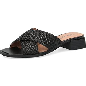 CAPRICE Dam 9-9-27200-28 pantoletter, Svart nappa 38 EU CAPRICE Dam 9-9-27200-28 pantoletter, Svart nappa 38 EU