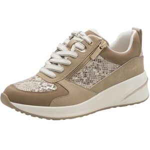 Tamaris dam Low 1-23754-45 sneakers, Beige Snake, 40 EU Tamaris dam Low 1-23754-45 sneakers, Beige Snake, 40 EU