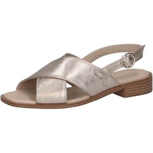 CAPRICE dam 9-28203-44 sandal med klack, TAUPE METALLIC, 36 EU, Tygransfärgad metallisk, 36 EU CAPRICE dam 9-28203-44 sandal med klack, TAUPE METALLIC, 36 EU, Tygransfärgad metallisk, 36 EU