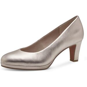 MARCO TOZZI dam Feel Me fotbädd, mjukt foder, vegansk, 2–22451–42 pumps, Metallic, 39 EU MARCO TOZZI dam Feel Me fotbädd, mjukt foder, vegansk, 2–22451–42 pumps, Metallic, 39 EU