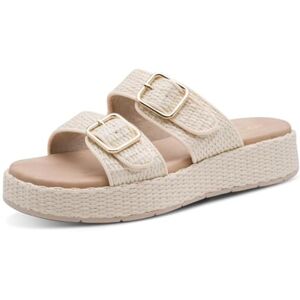 Tamaris Comfort dam Wedge/Plat Mule MultiAdjustable plattform, Ivory, 37 EU Tamaris Comfort dam Wedge/Plat Mule MultiAdjustable plattform, Ivory, 37 EU