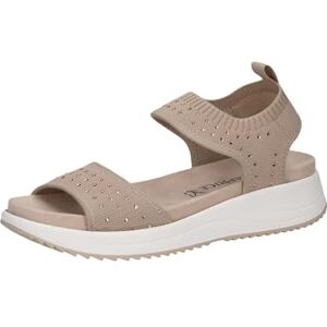 CAPRICE Damer 9-28710-44 platta sandaler, sand KNIT, 39 EU, Sandstickad, 39 EU CAPRICE Damer 9-28710-44 platta sandaler, sand KNIT, 39 EU, Sandstickad, 39 EU