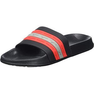 KangaROOS Unisex Kangaslide barnsandal, Jet svart röd, 34 EU KangaROOS Unisex Kangaslide barnsandal, Jet svart röd, 34 EU